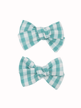 Load image into Gallery viewer, Seersucker plaid gingham pinwheel / Livy Lou Collection