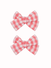 Load image into Gallery viewer, Livy Lou Collection Macy Plaid Pinwheel Bow