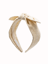 Load image into Gallery viewer, Laurel Printed Cotton Girls Knotted Headband