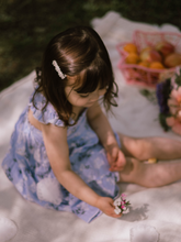Load image into Gallery viewer, Daisy Set of 2 Embroidered Hair Clips / Livy Lou Collection