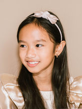 Load image into Gallery viewer, Giselle Satin Double Bow Headband