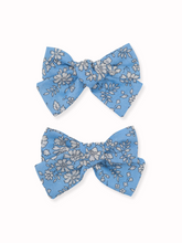 Load image into Gallery viewer, Mila  Liberty of London in Tana Lawn Capel Baby Blue Mini Pinwheel