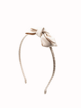 Load image into Gallery viewer, Giselle Satin Double Bow Headband