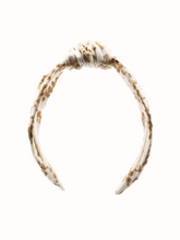 Load image into Gallery viewer, Lola Embroidered Cotton Knotted Headband