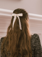 Load image into Gallery viewer, Lace Schoolgirl Bow, Livy Lou Collection