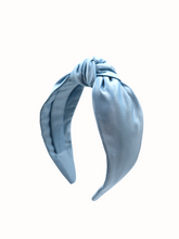 Load image into Gallery viewer, Livy Lou Collection Baby Blue Knotted Headband