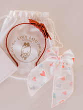 Load image into Gallery viewer, Amour Organic Cotton Extra Large Fable Bow