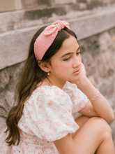 Load image into Gallery viewer, Katie Pink Girls Knotted Headband