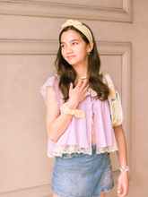 Load image into Gallery viewer, Katie Yellow Girls Knotted Headband