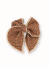 Load image into Gallery viewer, Houndstooth Fable Bow Livy Lou Collection