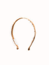 Load image into Gallery viewer, Velvet Ruffle Headband Livy Lou Collection