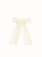 Load image into Gallery viewer, Lace Schoolgirl Bow, Livy Lou Collection