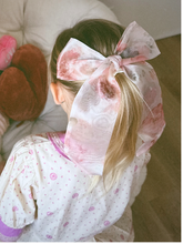 Load image into Gallery viewer, Flora Chiffon Extra Large Schoolgirl Bow