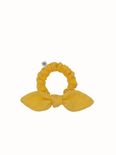 Load image into Gallery viewer, Katie Yellow Retro Scrunchie