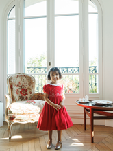 Load image into Gallery viewer, Belle Epoque White Lace and Velvet Bow