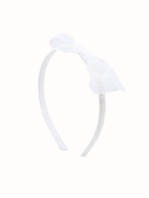 Load image into Gallery viewer, Belle Epoque White Lace Headband