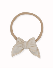 Load image into Gallery viewer, Ivory Mini Fable Baby Headband