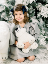 Load image into Gallery viewer, Sapphire Mini Fable Bow ( 2 piece sets )