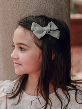 Load image into Gallery viewer, Livy Lou Collection Sage Pinwheel Bow