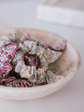 Load image into Gallery viewer, Betsy Anne Yellow Liberty of London Mommy and Me Scrunchies / Livy Lou Collection