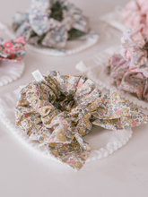 Load image into Gallery viewer, Betsy Anne Yellow Liberty of London Mommy and Me Scrunchies / Livy Lou Collection