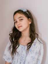 Load image into Gallery viewer, Bea Baby Blue Cotton Headband / Livy Lou Collection