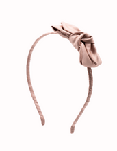 Load image into Gallery viewer, London Light Taupe Satin Headband