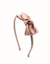 Load image into Gallery viewer, London Light Taupe Satin Headband