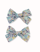 Load image into Gallery viewer, Harper Pinwheel Bow In Liberty of London (2 piece sets)
