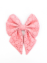 Load image into Gallery viewer, Celeste eyelet bow Livy Lou Collection