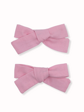 Load image into Gallery viewer, Rosie Cotton Mini Schoolgirl Bow