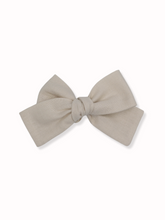 Load image into Gallery viewer, Ivory Cotton Pinwheel Bow