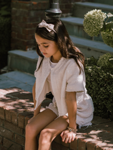 Load image into Gallery viewer, Livy Lou Collection Headband, fall headband in neutral color, linen fabric