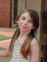 Load image into Gallery viewer, Sage Schoolgirl Bow