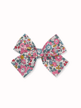 Load image into Gallery viewer, Betsy Anne Pink Liberty Mini Pinwheel Bow