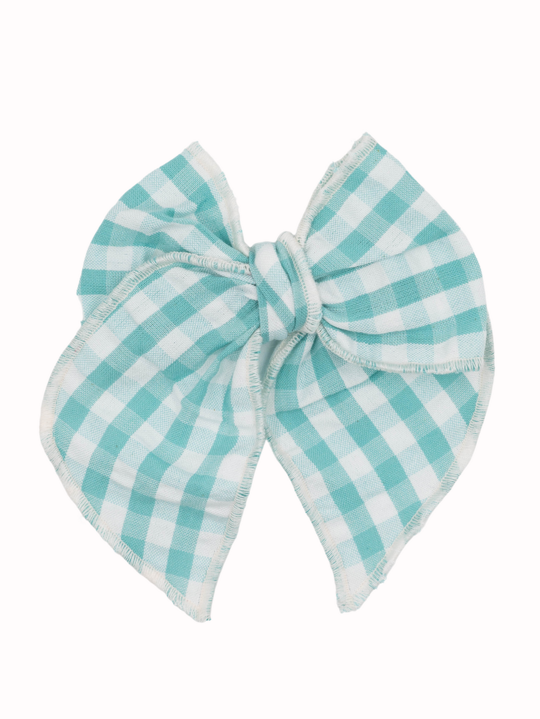 Livy Lou Collection Plaid Gingham fable bow