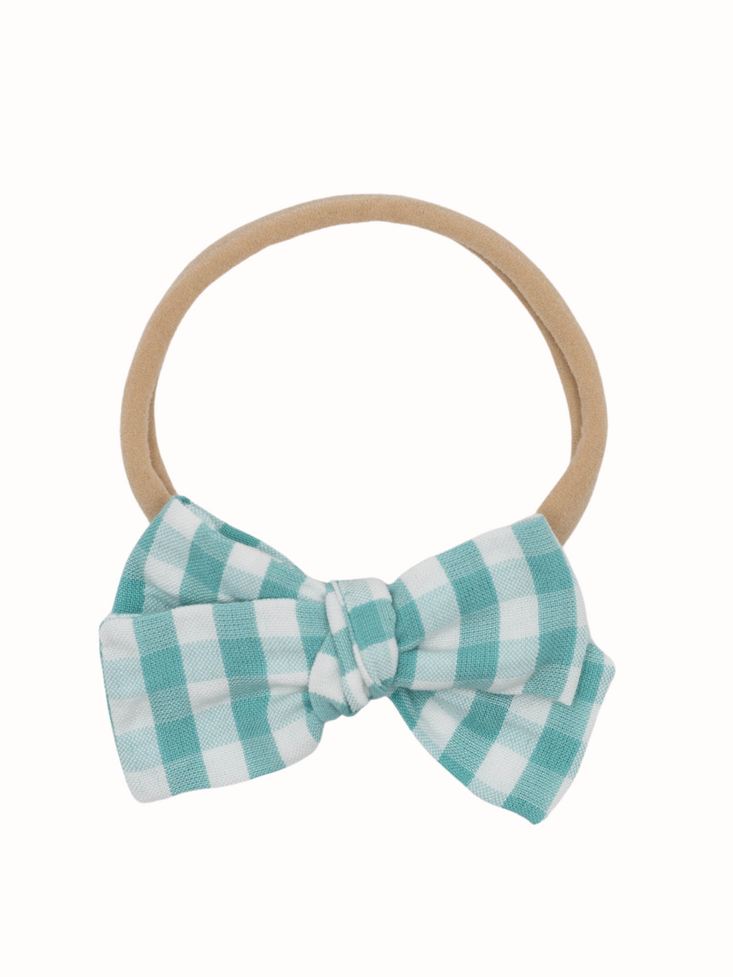 Plaid baby bow deals headband