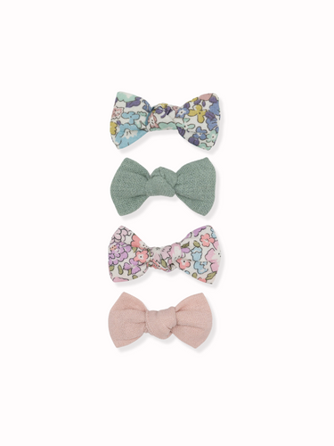 Michelle Super Mini Classic Bow Set of 4 in Liberty of London / Livy Lou Collection