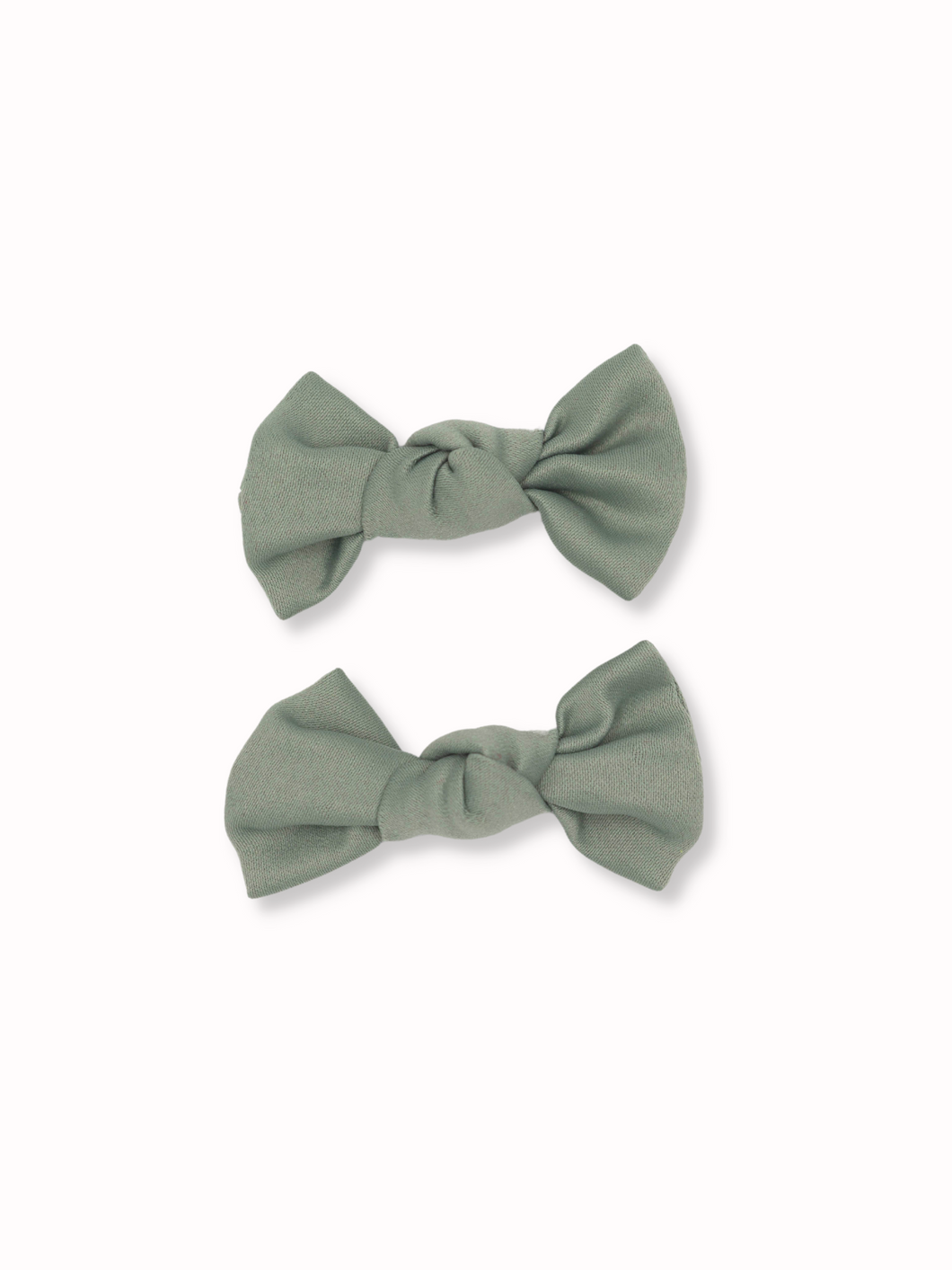 Sage Knotted Mini Bows