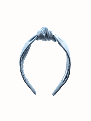 Livy Lou Collection Baby Blue Knotted Headband
