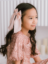 Load image into Gallery viewer, Bella Blush Chiffon Extra Large Fable Bow
