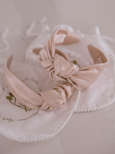 Load image into Gallery viewer, Reese Gold Satin Knotted Headband

