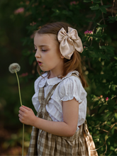 Load image into Gallery viewer, Reese Gold Satin Fable Bow
