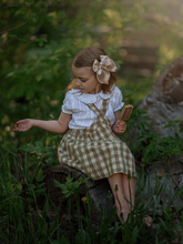 Load image into Gallery viewer, Reese Gold Satin Fable Bow
