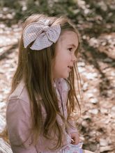Load image into Gallery viewer, Aria Plaid Fable Bow
