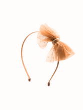 Load image into Gallery viewer, Rosalie Tulle Bow Headband
