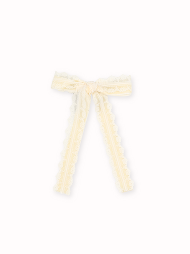 Lace Schoolgirl Bow, Livy Lou Collection