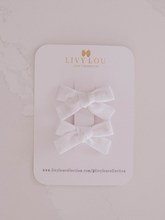 Load image into Gallery viewer, Blanche Mini Schoolgirl Bow

