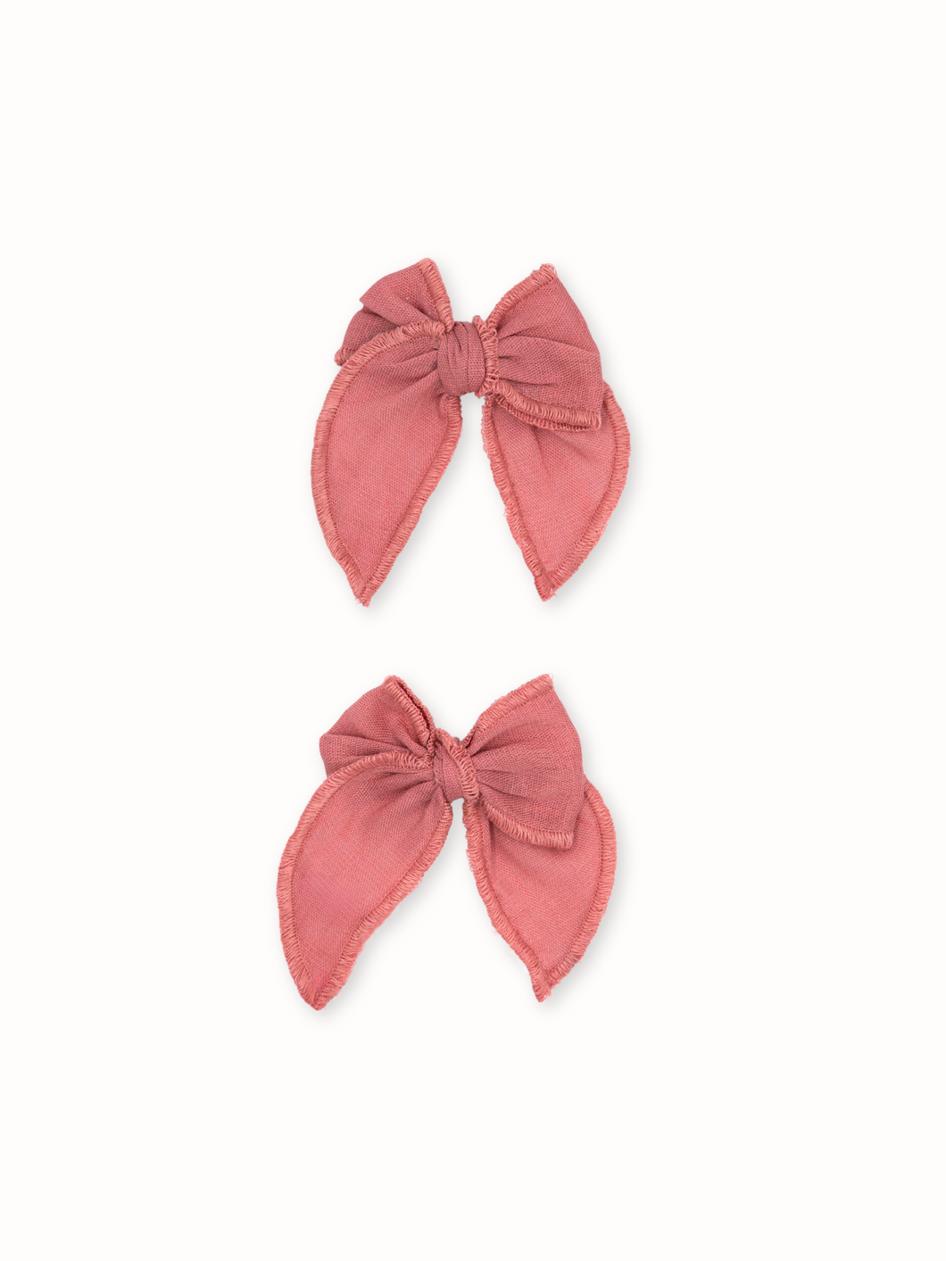 Mia Linen Mini Fable Bow