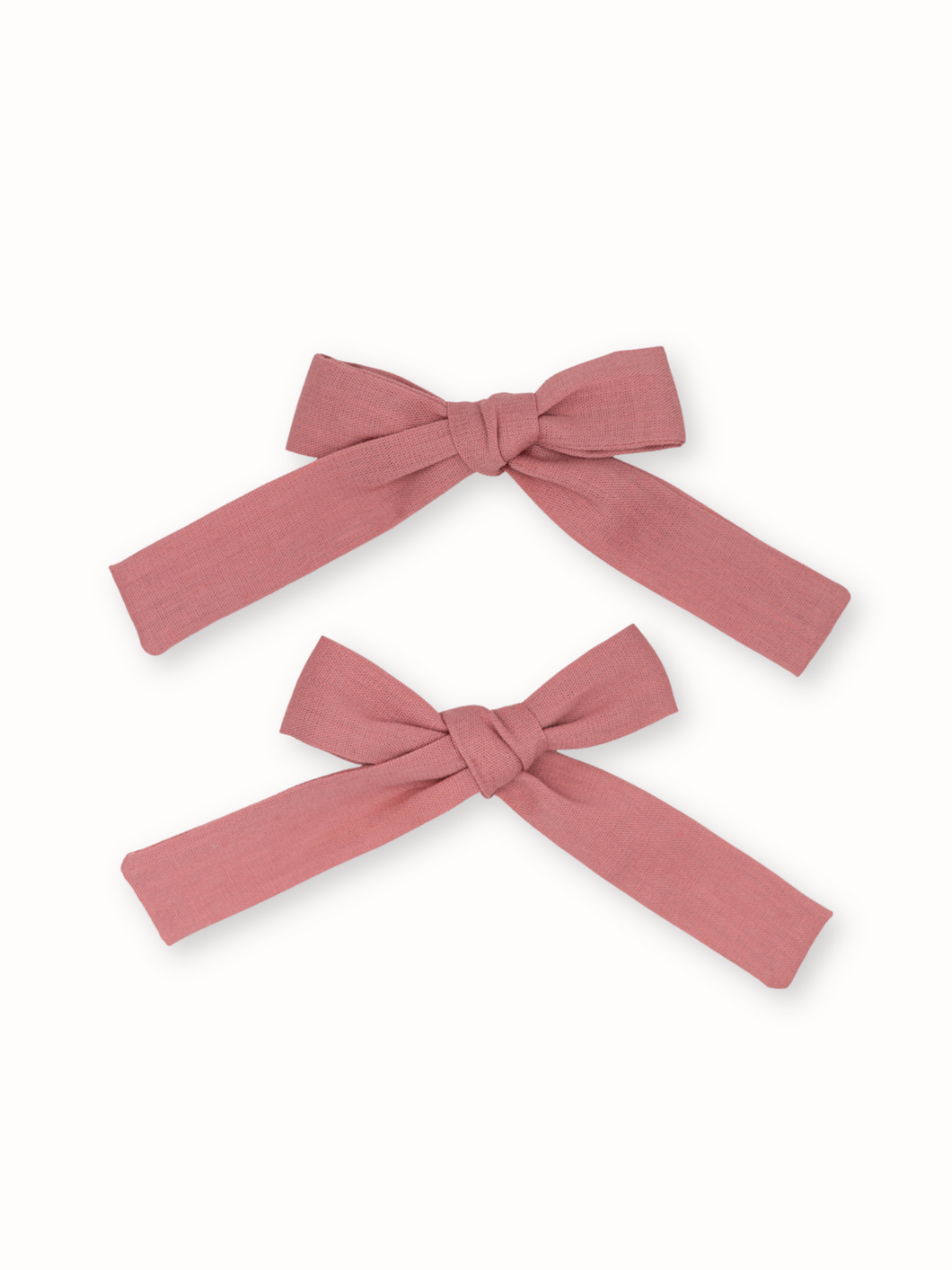 Mia Linen Schoolgirl Bow